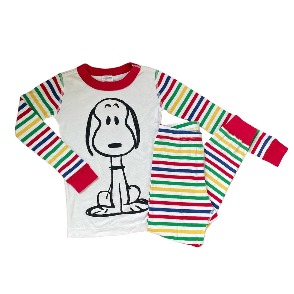 Hanna Andersson Peanuts Snoopy pajamas